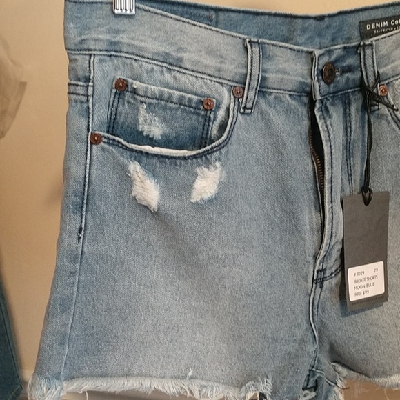 Denim Co Lab Denim Shorts, NWT, Sz 29 - Picture 3 of 8